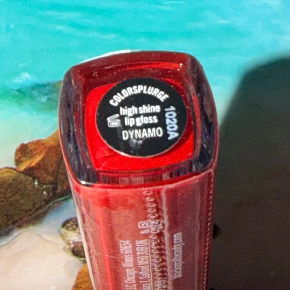 BLK/OPL Black Opal Colorsplurge High Shine Lip Gloss Dynamo 1020A Red New Sealed